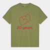 Heavyweight Cotton Unisex Garment Dyed T-Shirt Thumbnail